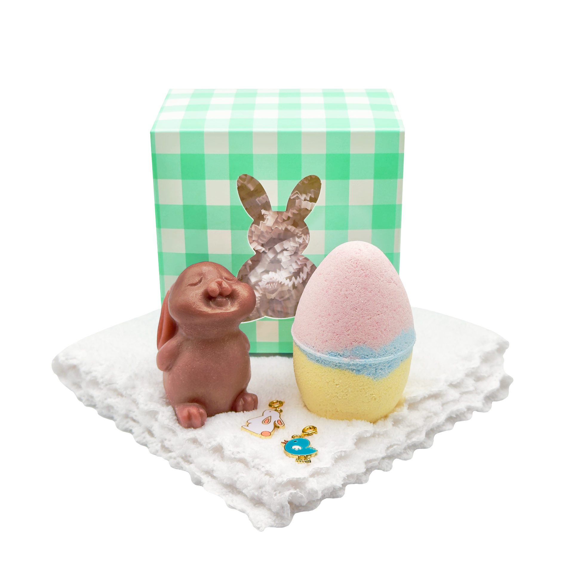 green bunny box