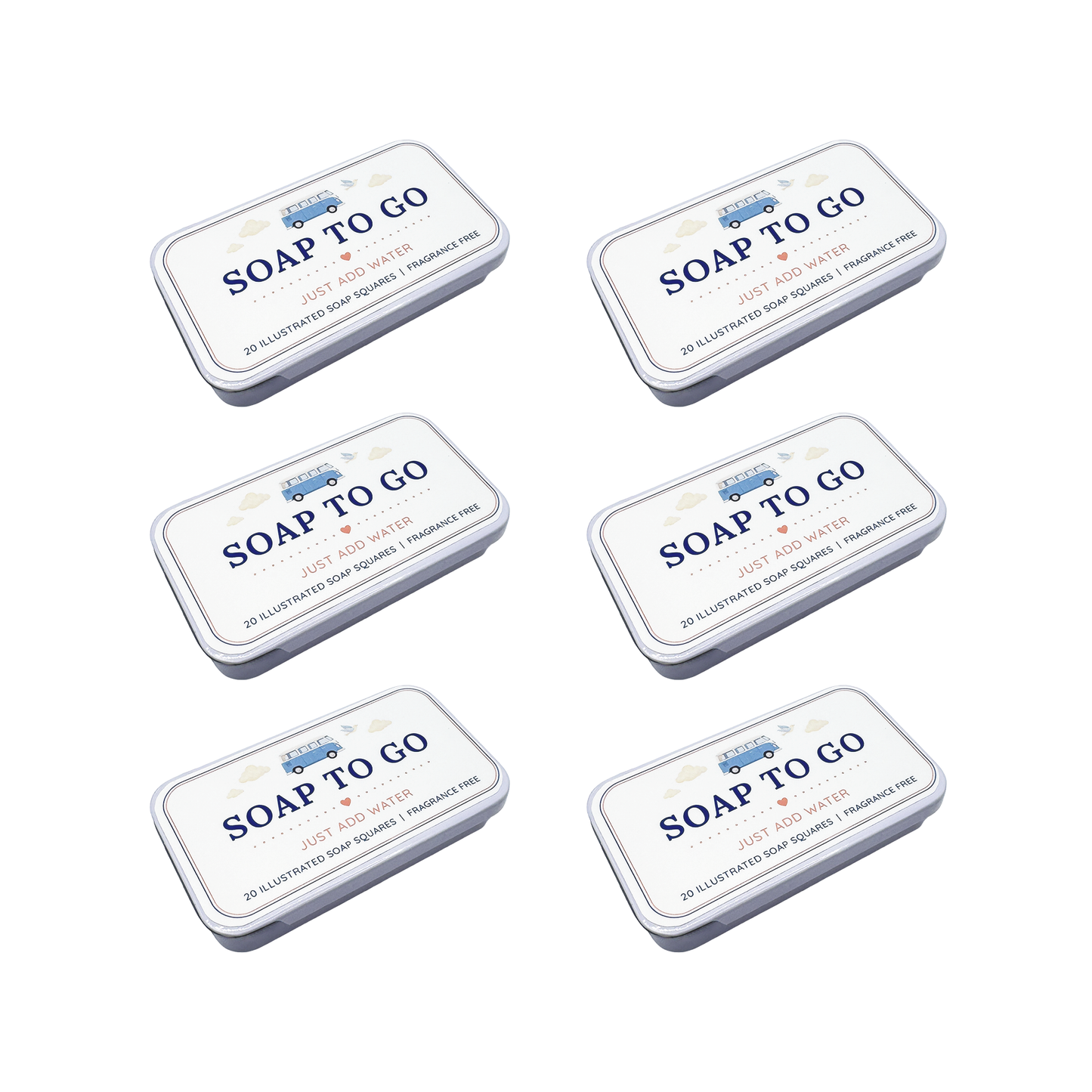 6-Tin Set